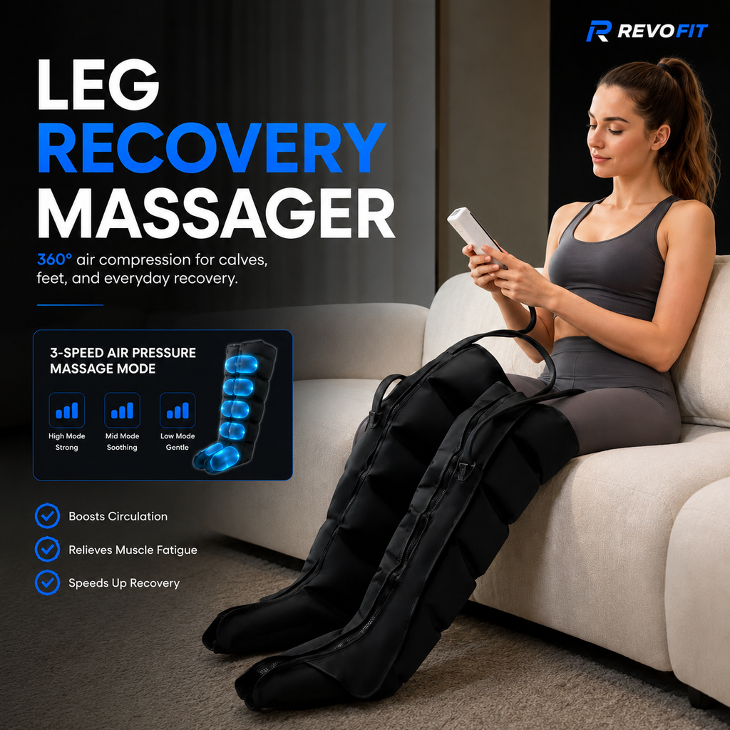 Revo Fit Air Compression Leg Massager