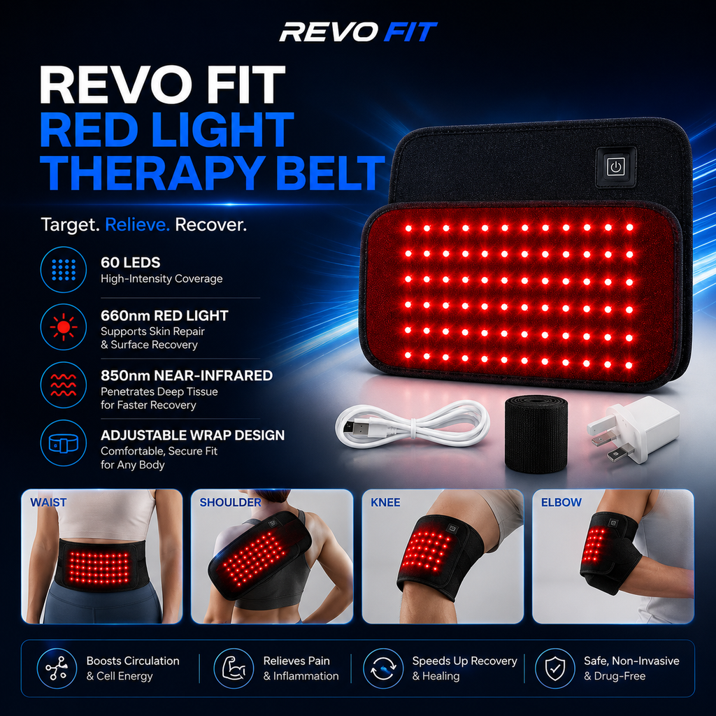 Revo Fit Red Light Therapy Belt