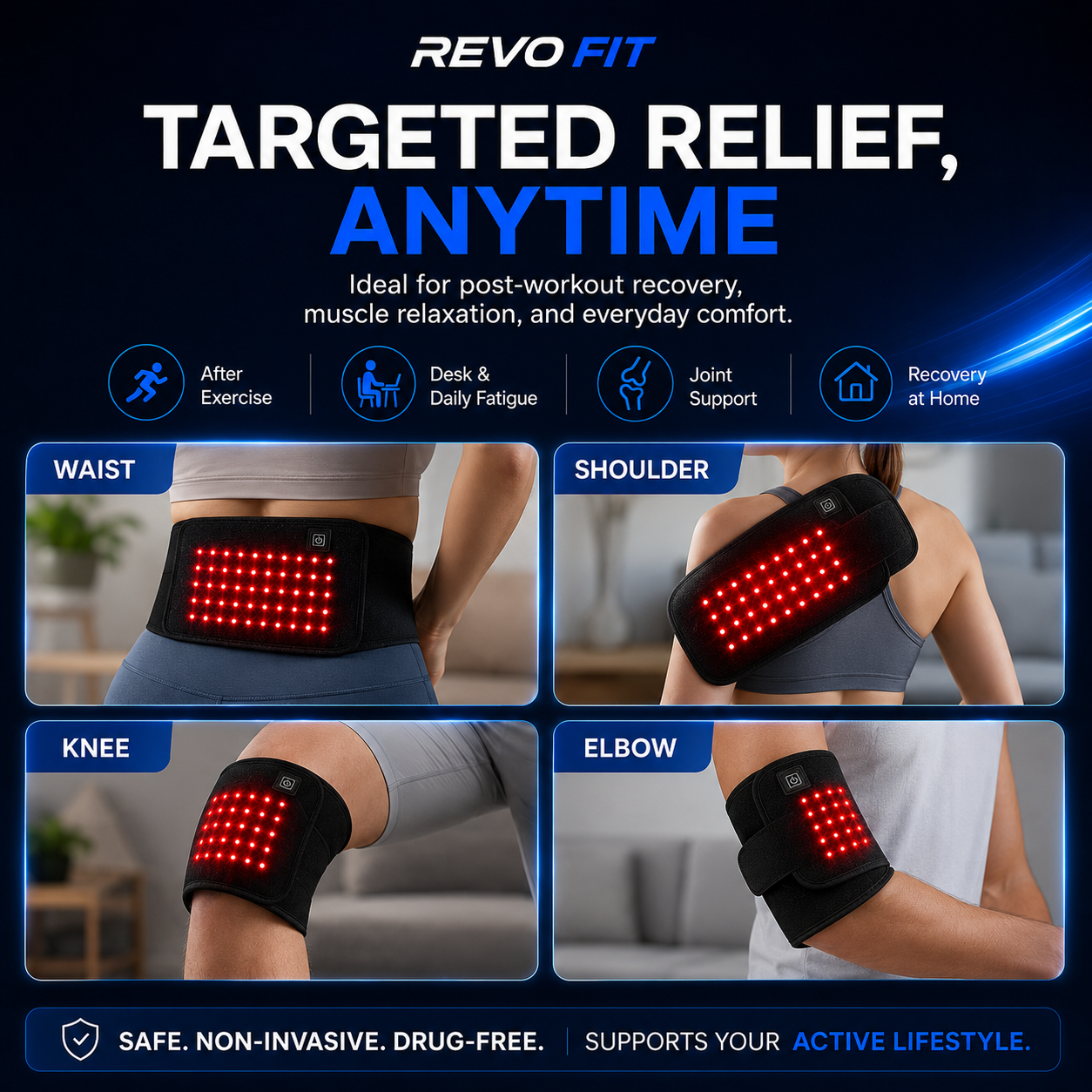 Revo Fit Red Light Therapy Belt